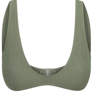 Wanderlust Olivia Top Texture - Olive